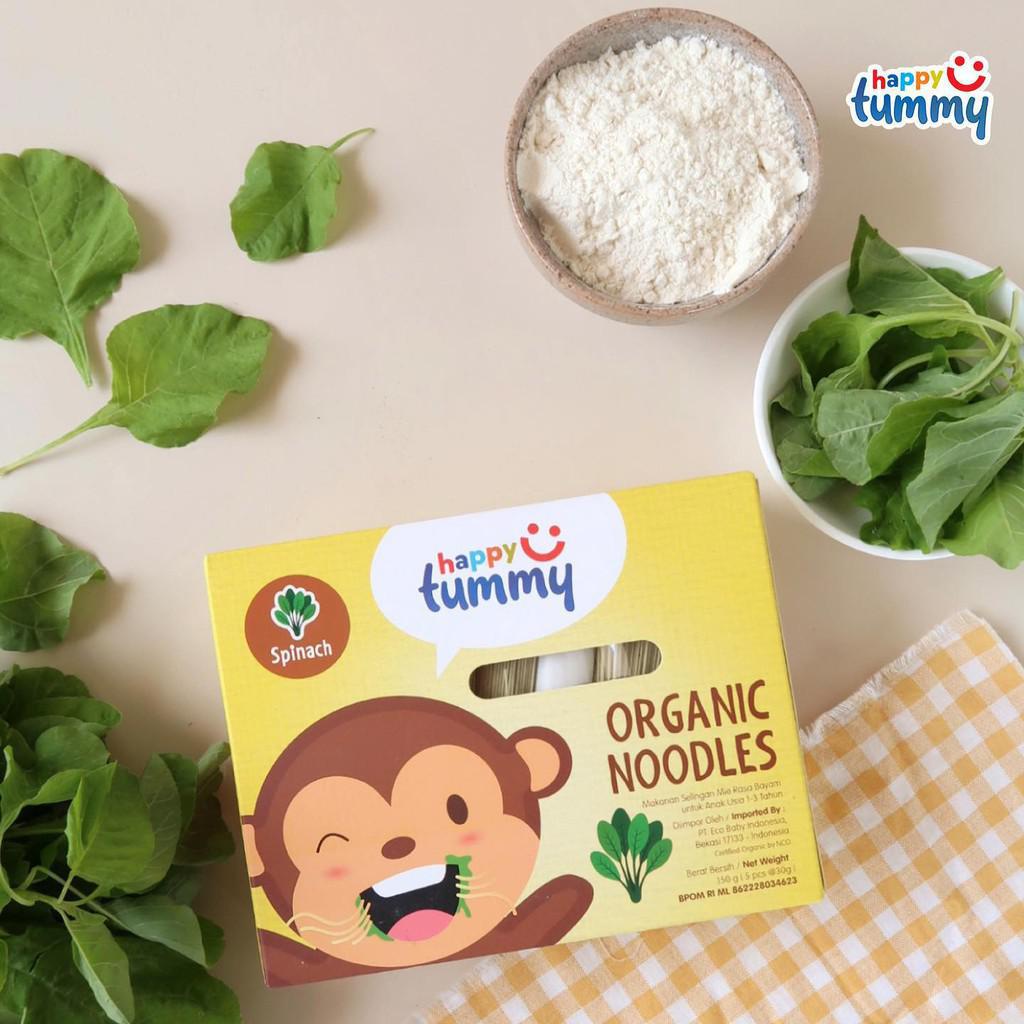 HAPPY TUMMY ORGANIC NOODLE 150G 5 KALI MAKAN MIE BAYI MPASI ORGANIK BABY NOODLE