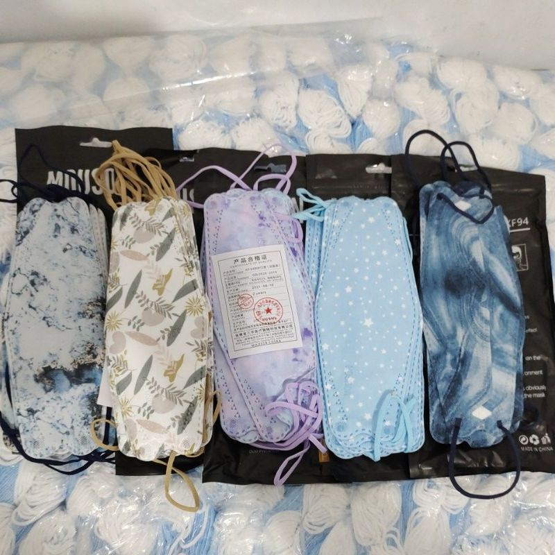 Masker kf94 mouson motif isi 10