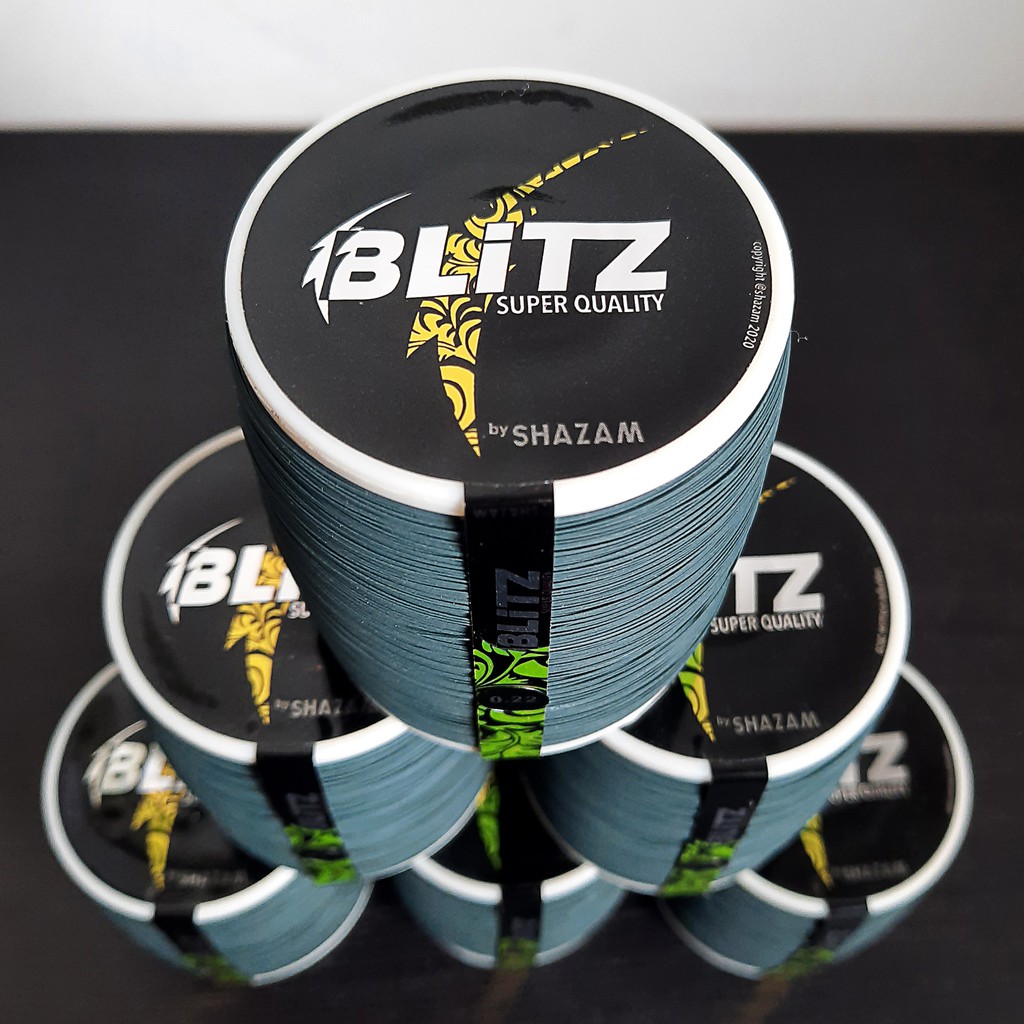 Gelasan Matot Layangan Aduan BLITZ by SHAZAM Senar Mati (Putih) 0.22mm tekstur Halus Tajam