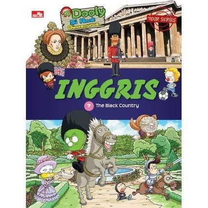 Komik Dooly si anak Dinosaurus Tour Negara kisah 1001 malam belajar mandarin Chinese Character