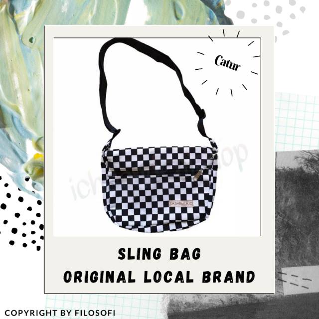 Sling Bag Tropical (Tas kekinian lokal brand)