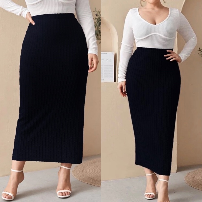 Sabby Skirt Rok Span Slim Look (Petite Size to Plus Size ) Ready stock | SKOUTWEAR