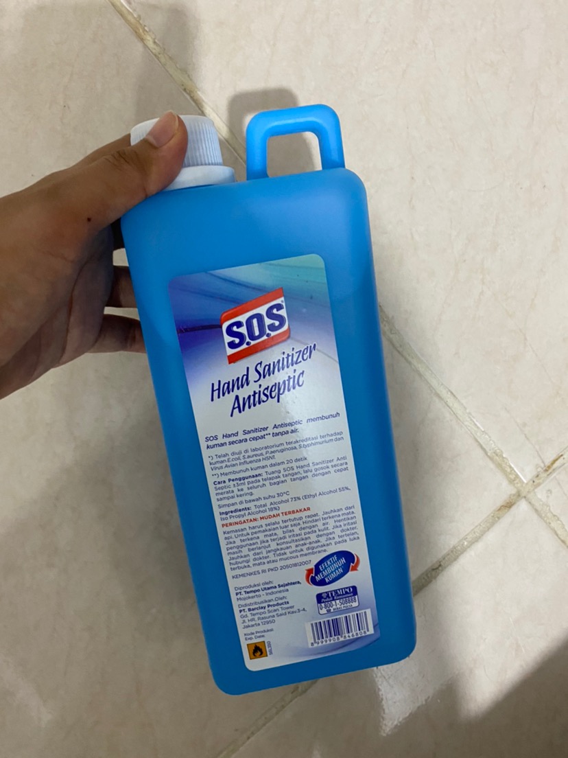 Sos Hand Santizer 1 Liter