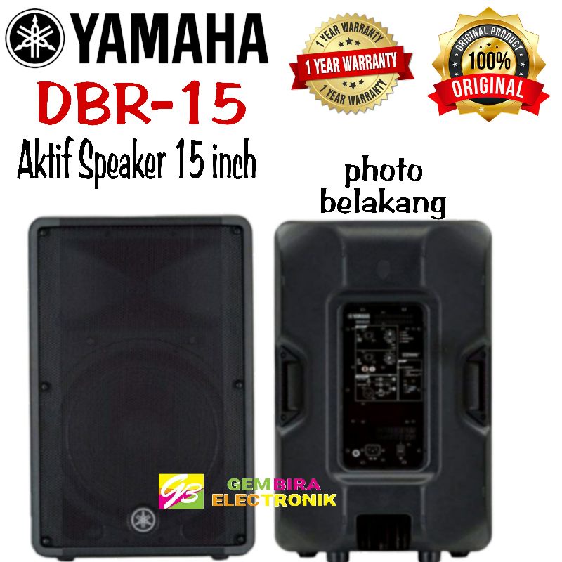 Speaker Aktif Yamaha 15 inch Original DBR15 Active