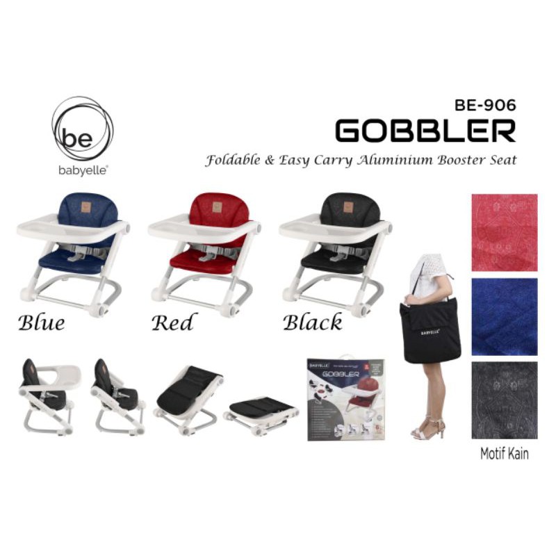 Booster seat BabyElle BE906 Gobbler kursi makan anak | Shopee Indonesia