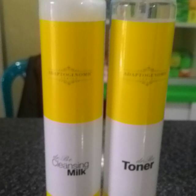 Dr.bee milk cleansing dan toner