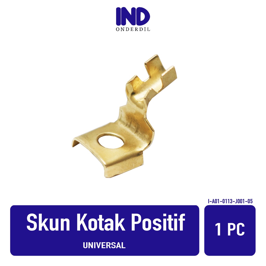 Skun-Sekun Accu-Acu-Aki Positif Socket-Soket Standar Model Kotak Untuk Semua Jenis Motor-Keperluan-Universal