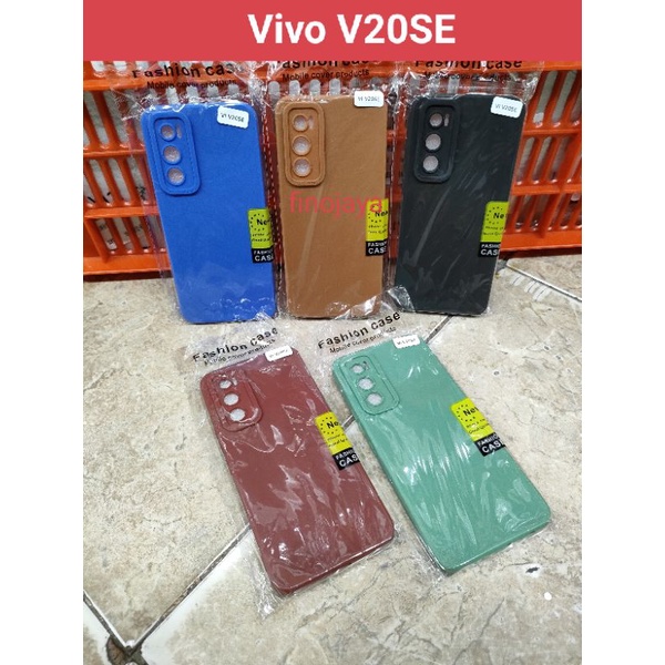 Softcase Vivo V20se V20SE Silikon Casing Selicon Case Macaron Pelindung Pro Camera