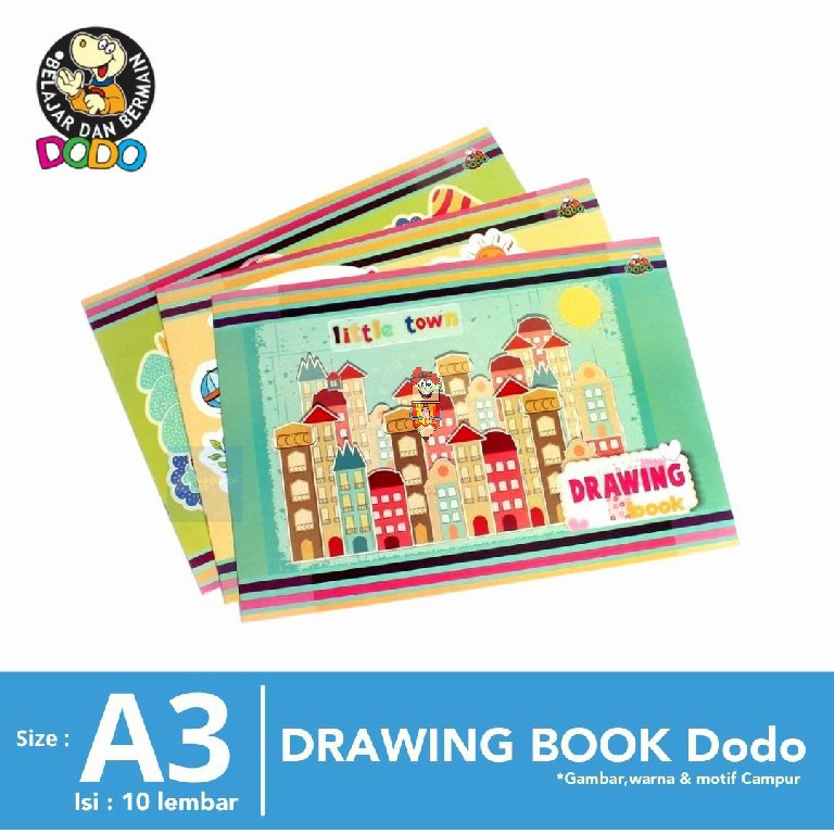 

Drawing Book Dodo A3