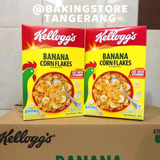 

Diskon Kelloggs Corn Flakes Banana 180 gr Diskon