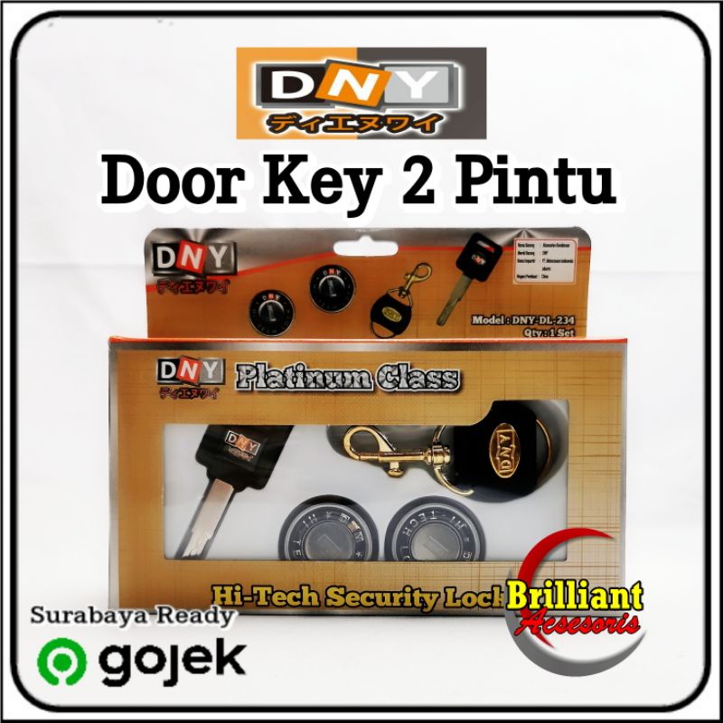 Door Key / Kunci Pintu Universal - 2 Pintu / 3 Pintu / 4 Pintu