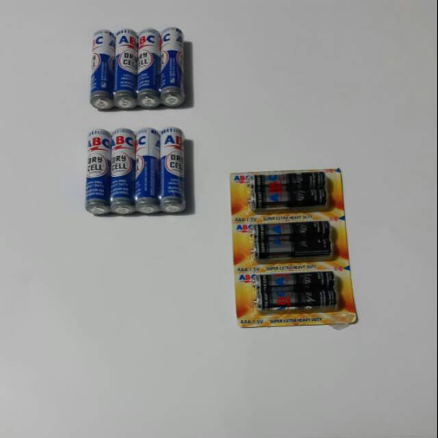 Batu Baterai AA ABC / Batu Baterai AAA Super Power