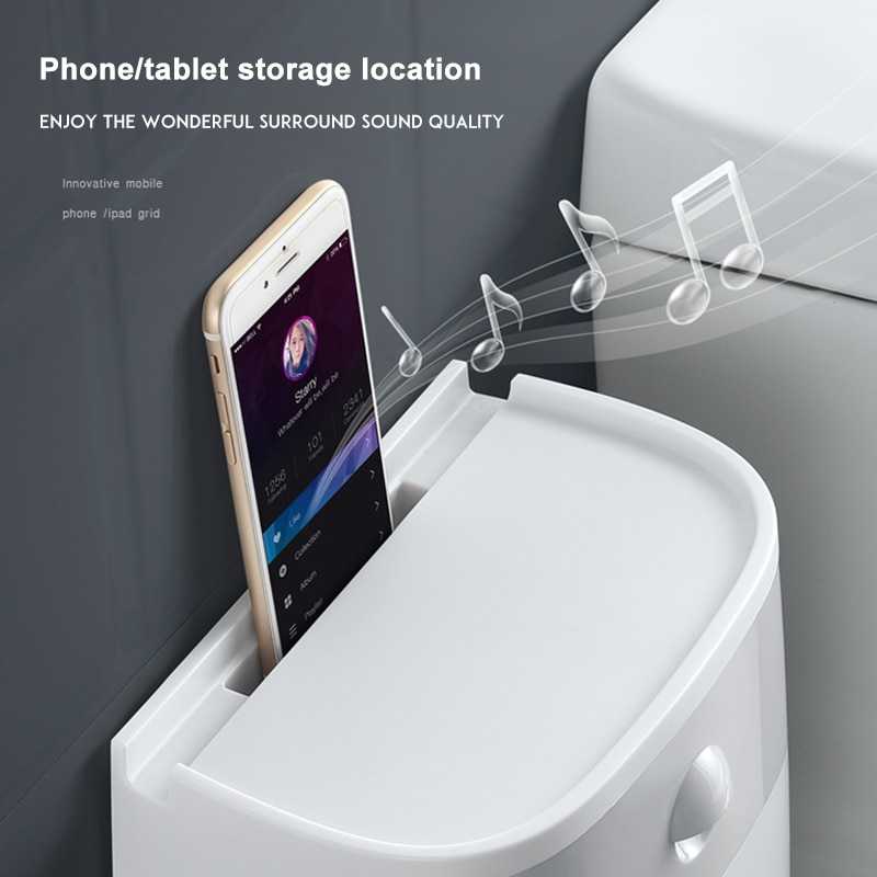 Kotak Tisu Tissue Toilet Paper Box Double Layer - ECOCO  - E1804