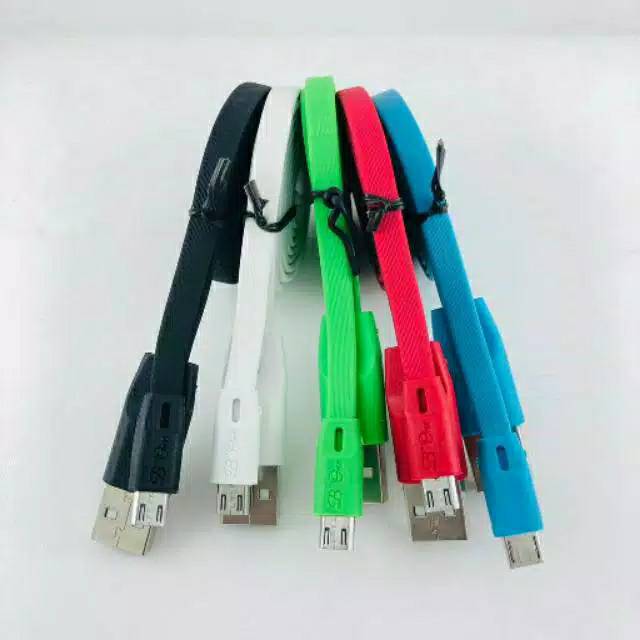 Kabel Data Micro USB 2.0 100cm Kabel Data Colokan Micro Cable Data Powerbank