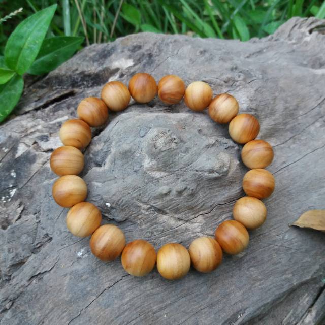 Gelang kayu cendana super wangi asli alami original