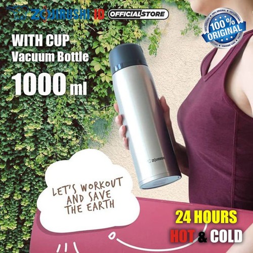 Zojirushi Stainless Steel Vacuum Bottle SJ-JS10-XA | Termos Air 1L