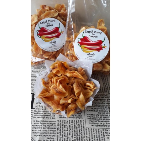 

Keripik pisang manis