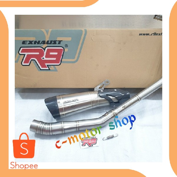 perkakas Knalpot R9 H2 Stainlis Gsx150 Satria Fu Injeksi Full System