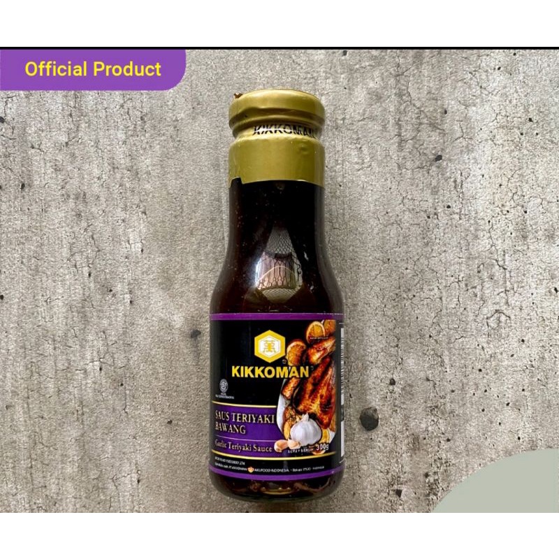 

Kikkoman Teriyaki Bawang 300gr