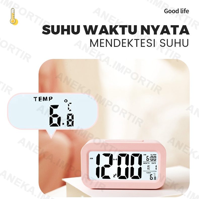 ❤️TERMURAH!!! ❤️Jam Meja Aesthetic✌️Jam Digital Meja LED✌️ Jam Beker Aesthetic Alarm✌️Jam Weker Digital✌️Jam Duduk Meja dan Mobil