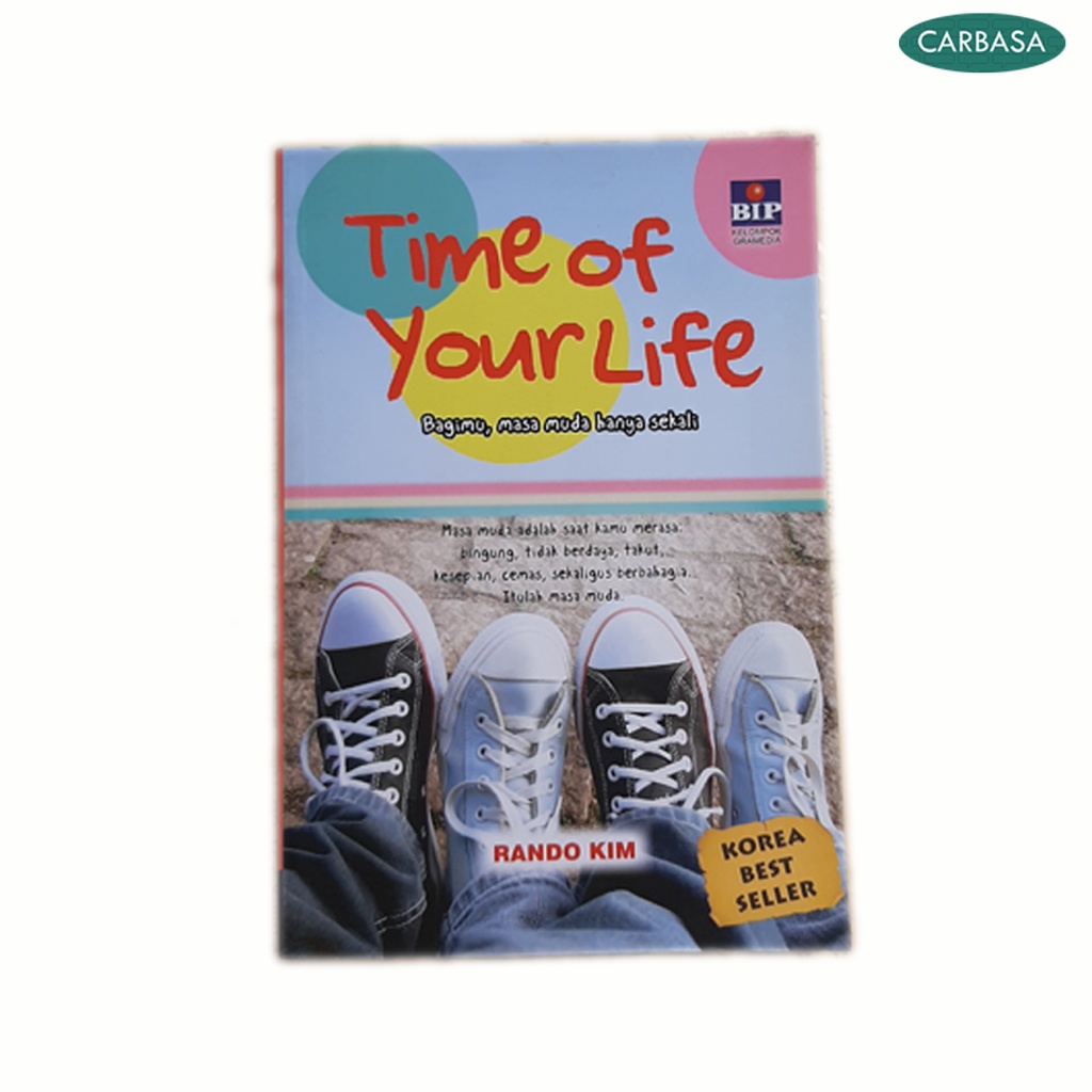 [ORIGINAL BEKAS] BUKU BEST SELLER KOREA TIME OF YOUR LIFE Rando Kim