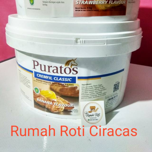 

SELAI BANANA PURATOS REPACK 250GR