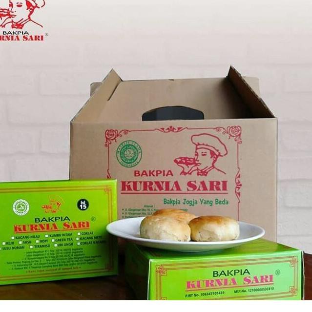 

4.4 SALE Bakpia kurnia sari isi 15, oleh oleh yogya camilan sehat