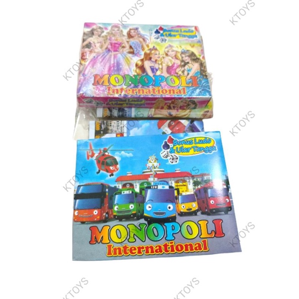 mainan anak monopoli internasional besar bonus ludo ular tangga