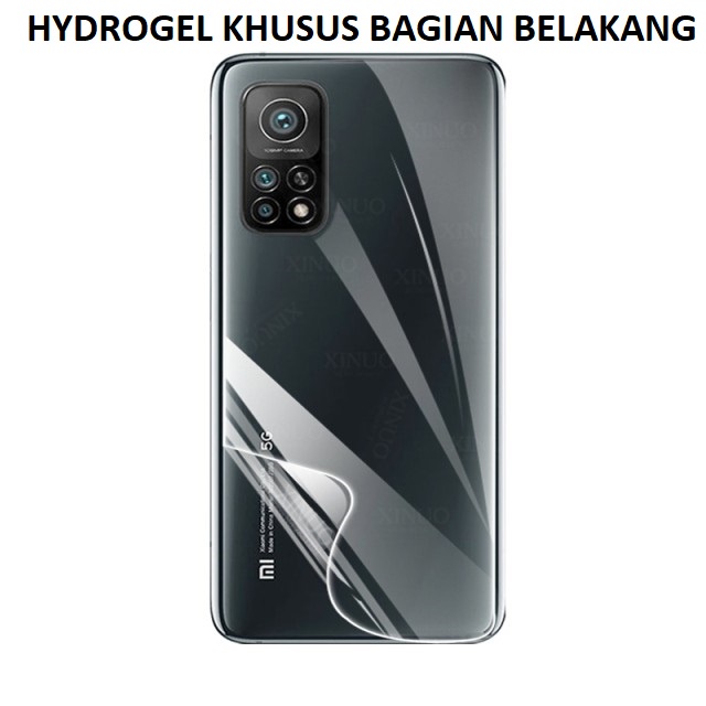 INFINIX HOT 12 12i 12 PRO 12 PLAY  11 11S NFC 10 10 PLAY 10S ANTI GORES HYDROGEL BELAKANG CLEAR BACK PLASTIK ANTI JAMUR SKIN GARSKIN PELINDUNG BELAKANG ANTI JAMURAN S