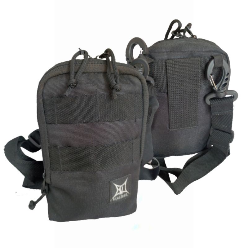 sarung hp tactical army double pouch plus selempang