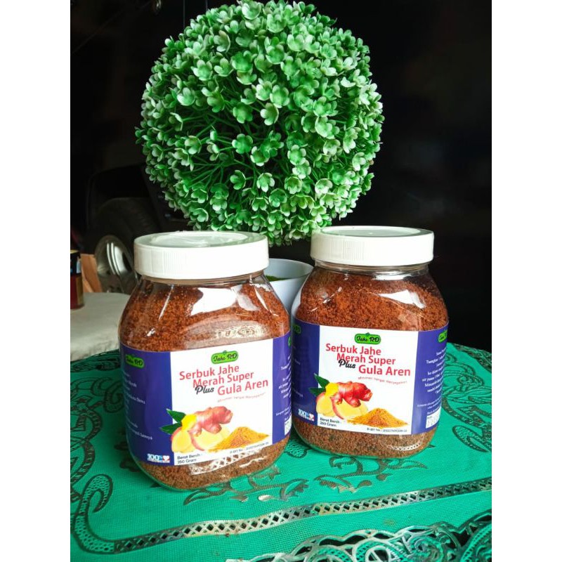 

jahe merah super RD plus gula aren 330g | baik untuk penderita diabet