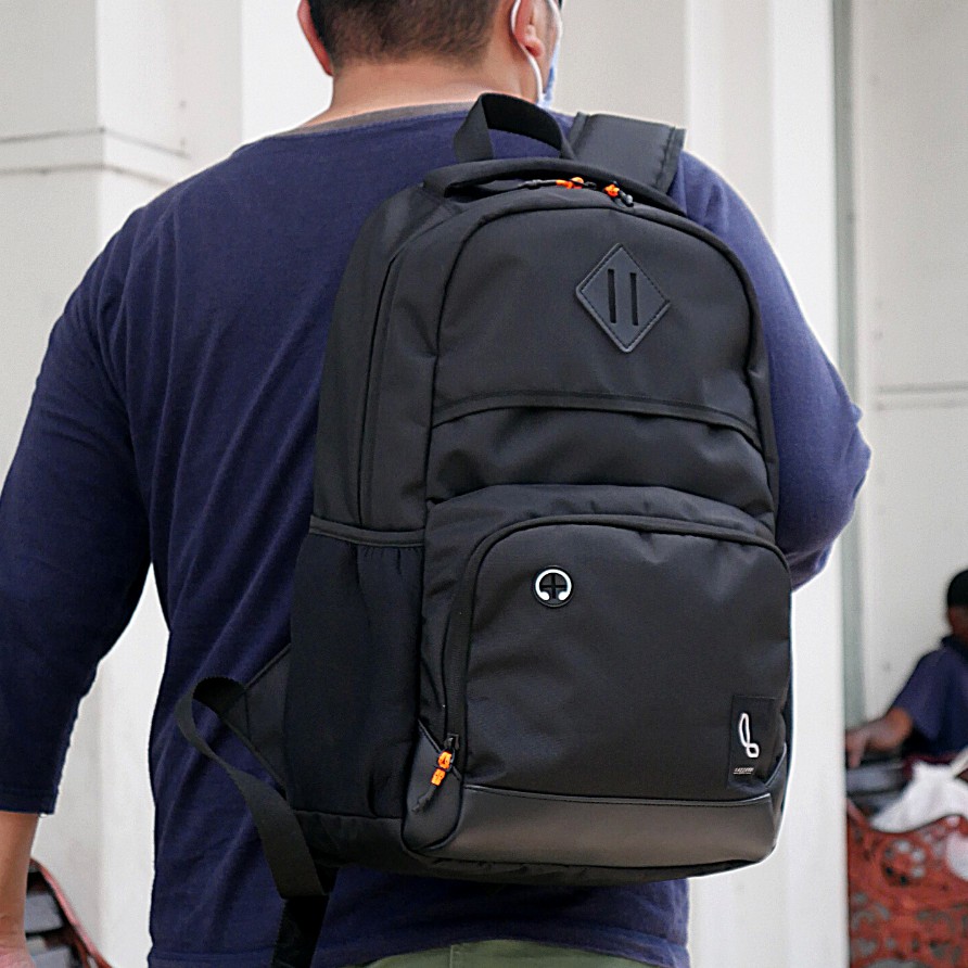 Splendido Black | Tas Ransel Punggung Ori Bag Pria Wanita Backpack Baru Gunung | Lazzardi x FORIND