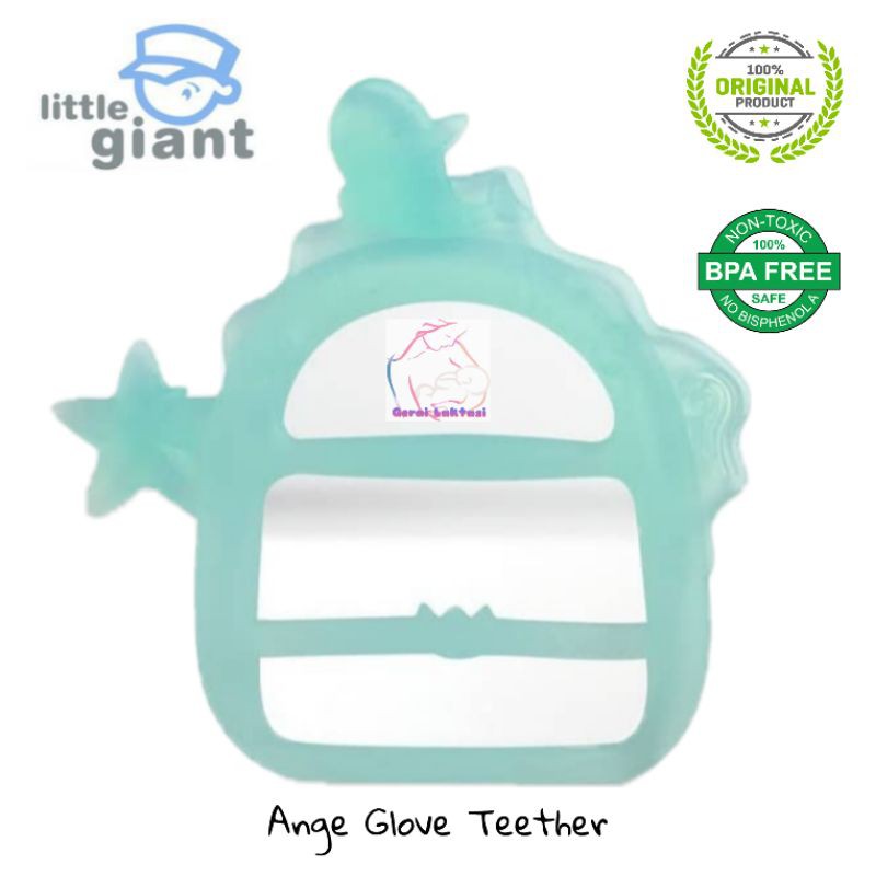 LITTLE GIANT SILICONE THUMB TEETHER  - GLOVE TEETHER