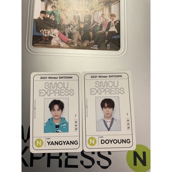 passcard Smcu doyoung & yang yang