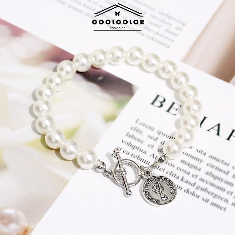 COD❤️Gelang Mutiara Sederhana Imitasi Gelang Manik-manik Perhiasan Fashion Wanita Gelang Korea Murah Jewelry Aksesoris 2022 Terbaru Ready Stock