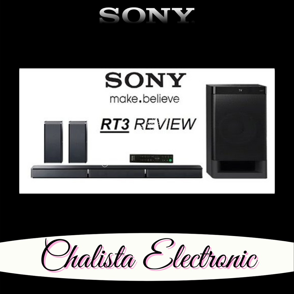 SONY Home Theater HT-RT3 Bluetooth 600W 5.1ch HDMI USB OPTICAL HTRT3