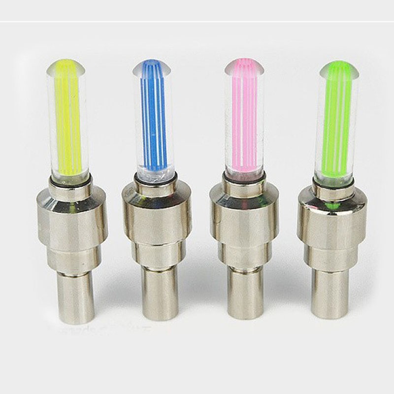 ELFYDO - HL0079 2PCS Tutup Pentil Lampu Pada Roda Ban Mobil Sepeda Motor Aksesoris Kendaraan Sensor Gerak