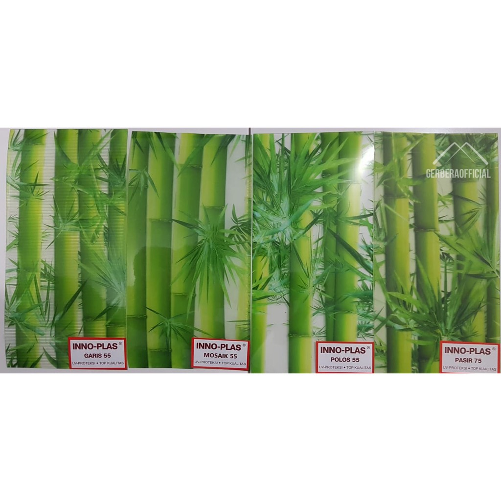 Innoplas 55 BAMBU Fiber Plastik Pelapis Penutup Pagar Innoplas 55 BAMBU Fiber Plastik Pelapis Penutup Pagar
