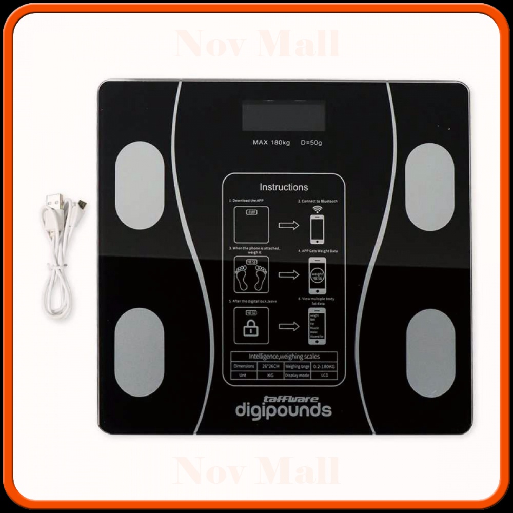 Taffware Digipounds Timbangan Electronic Scale 180 KG TB844