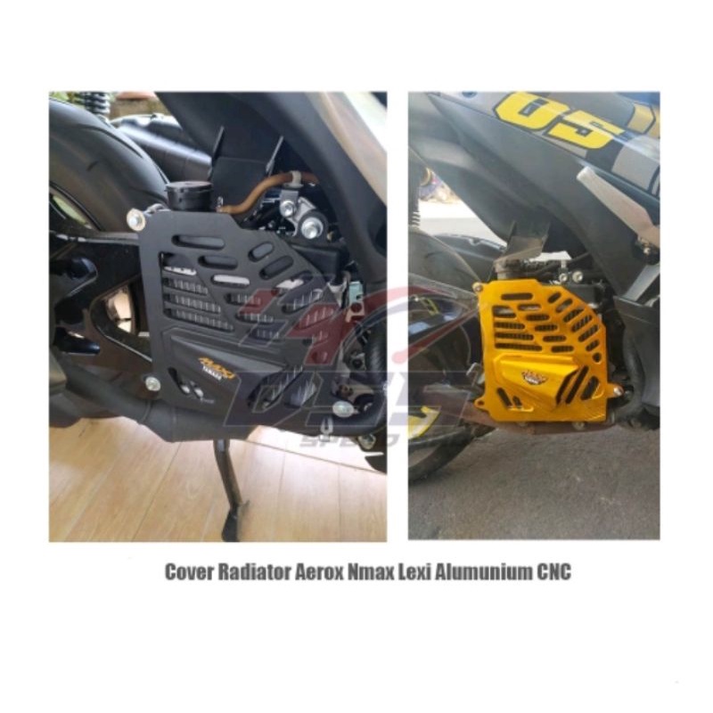 TUTUP RADIATOR NMAX/AEROX/ COVER RADIATOR AEROX / LEXY [ WUMING / EMC ]