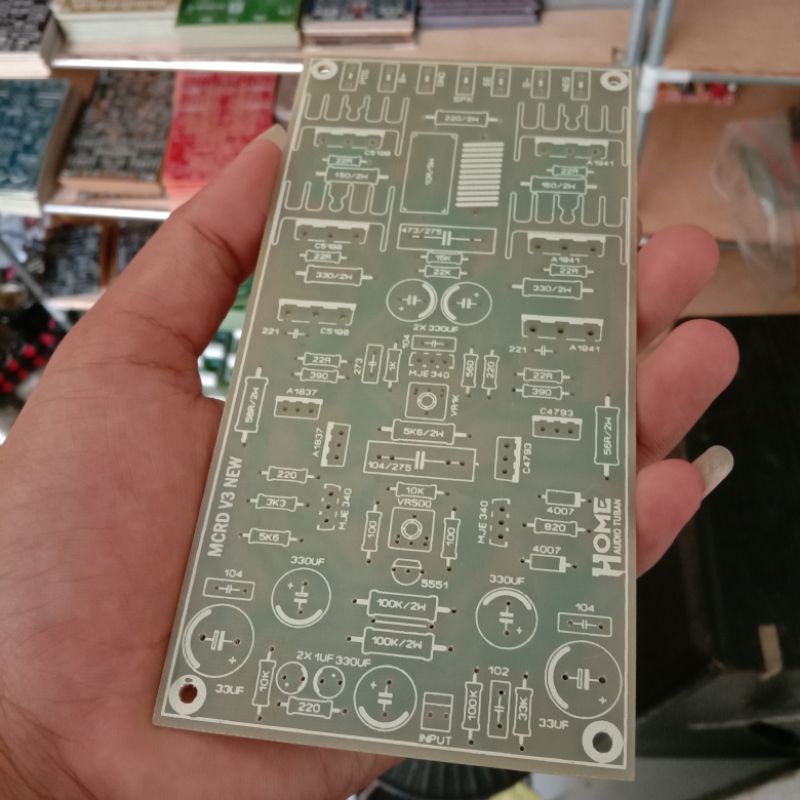 PCB DRIVER MCRD V3 NEW FIBER FR4