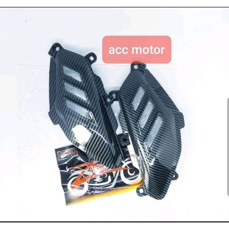 Sirip body samping nmax old tahun 2015 - 2019 carbon