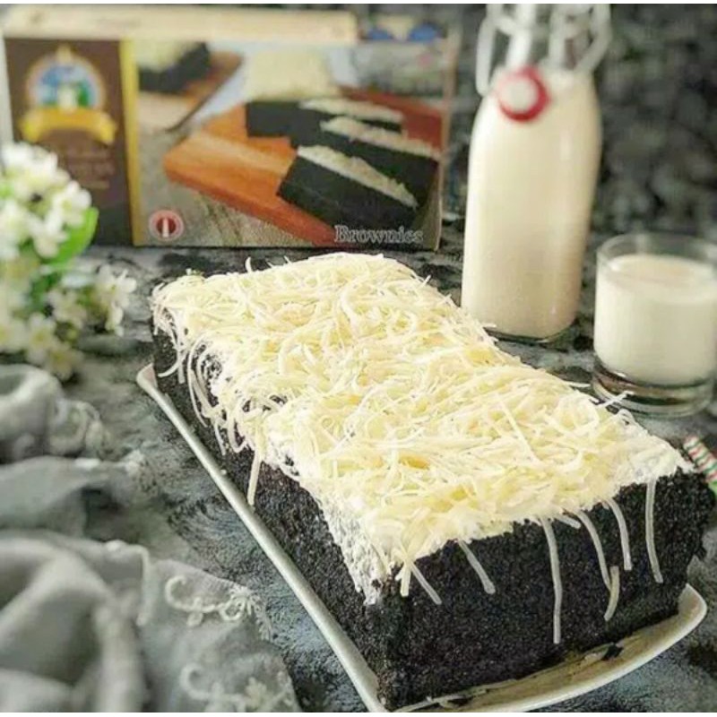 

lapis kukus brownies