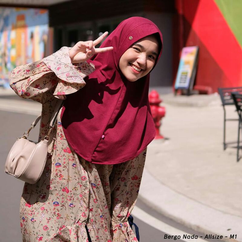 Kerudung Instan Bergo Nada Pasmira Ori