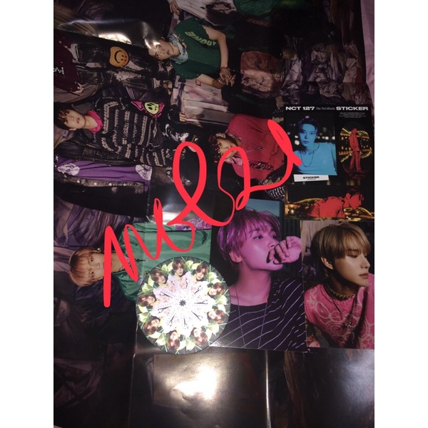 

POSTER-POSTCARD-PENDANT-STICKER NCT127 STICKER DAN CATHARSIS