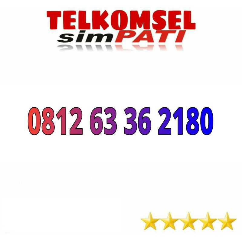 nomor cantik telkomsel simpati cermin 0812