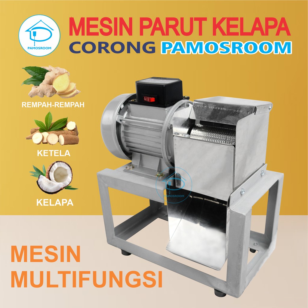 Mesin Parut Kelapa Listrik Parutan Kelapa Corong Parutan Serbaguna Parutan Kelapa Elektrik