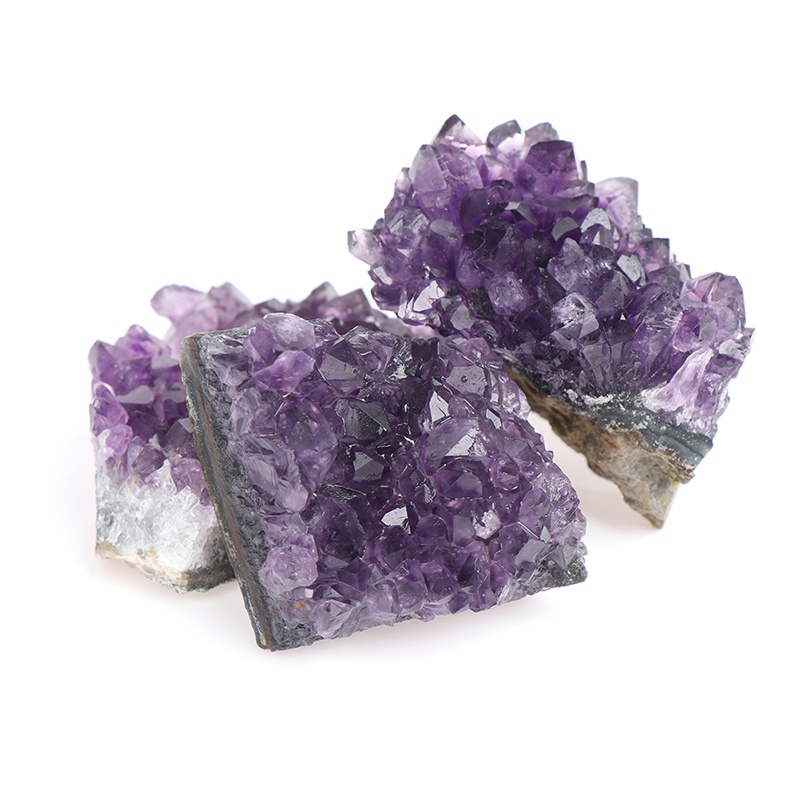 Batu Kristal Amethyst Quartz Mineral Untuk Penyembuhan