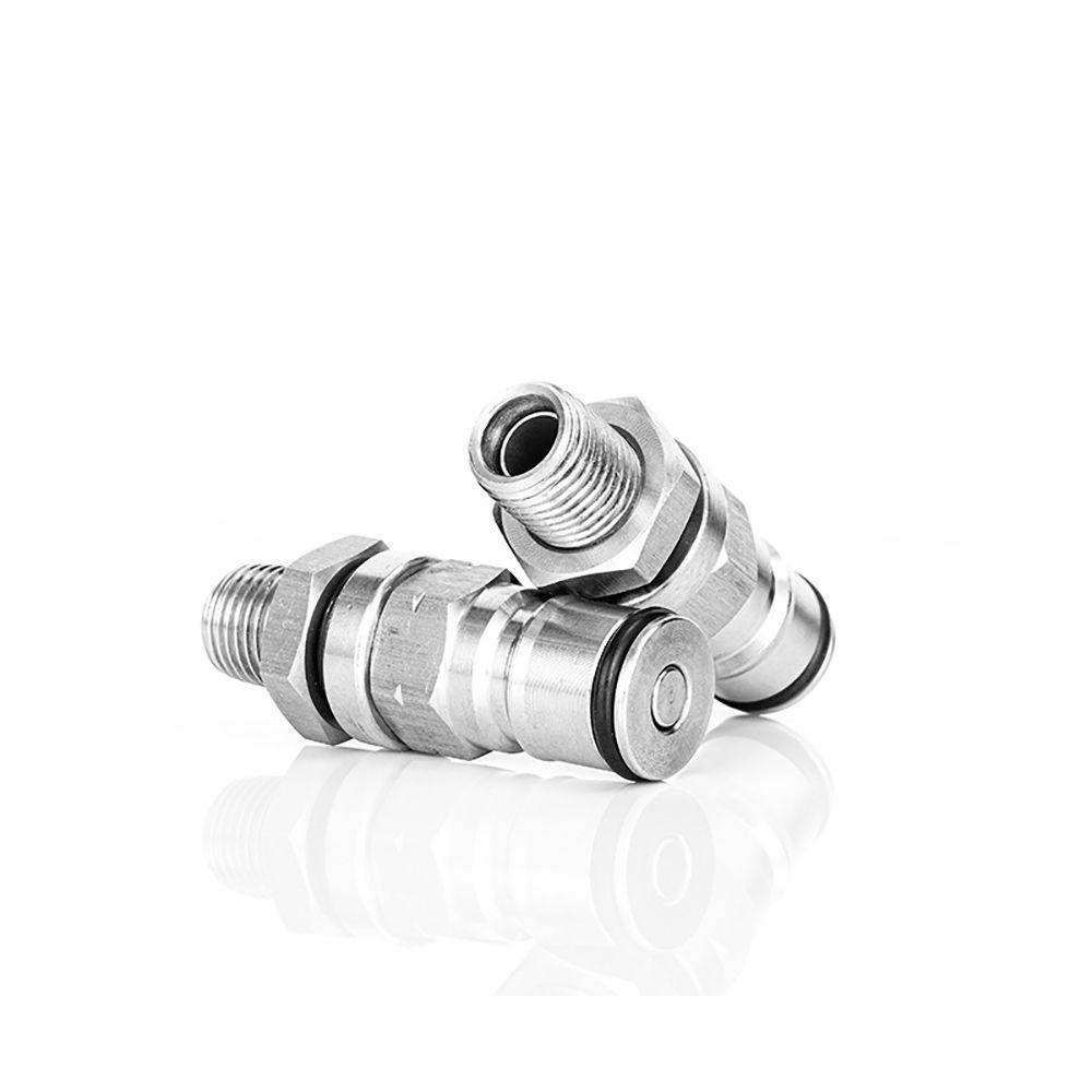 Solighter19/32-18 Ball Lock Post1/4inch Tong Adaptor Tong Bir Stainless Steel Homebrew