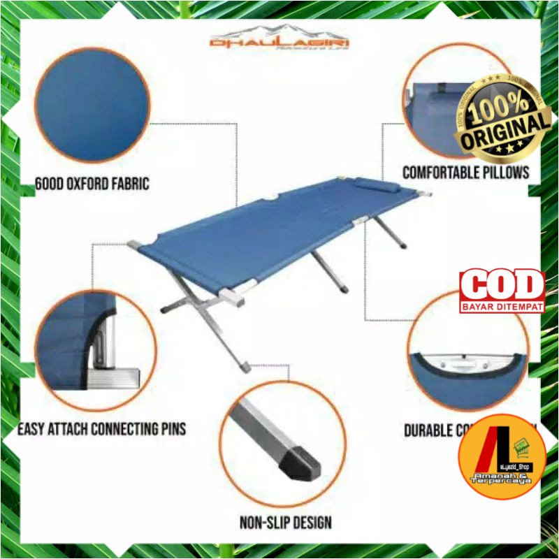 Velbed Foldable bed Dhaulagiri Kasur Tempat tidur Lipat Original